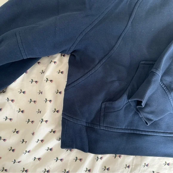 Lululemon Scuba Oversized Half-Zip Hoodie Mineral Blue M/L - Picture 4 of 7